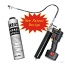 12V cordless grease gun with 2 batteries