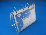 acrylic calendar holder