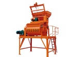 two-shaft concrete mixer