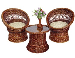 Wicker Tea Tables