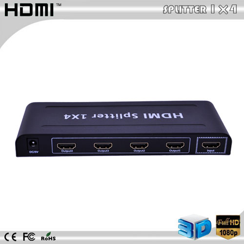 1x4 hdmi splitter