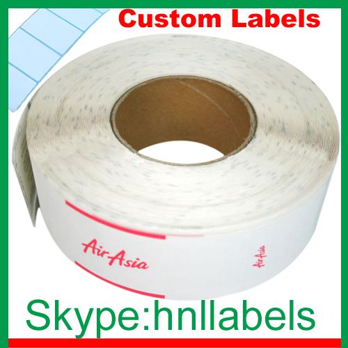 thermal baggage tags
