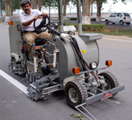 road marking machine