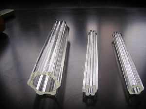 profile glass tube