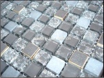 cracked glass mosaic tile