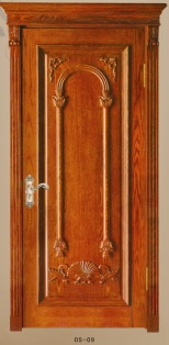 solid wood door