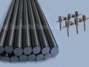 ASTMF67 Gr3 titanium round bar for medical use