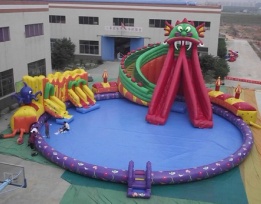 inflatable water park