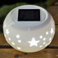 mosaic glass solar lantern