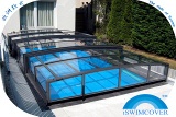 polycarbonate pool cover fence,swimming cover,pool protecting cover,safety cover for pool,swimming pool polycarbonate fence