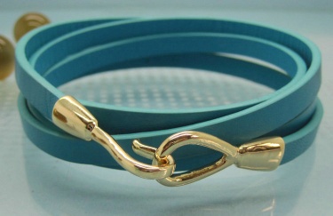 Leather bracelet
