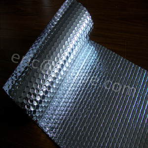 aluminum foil with air bubble