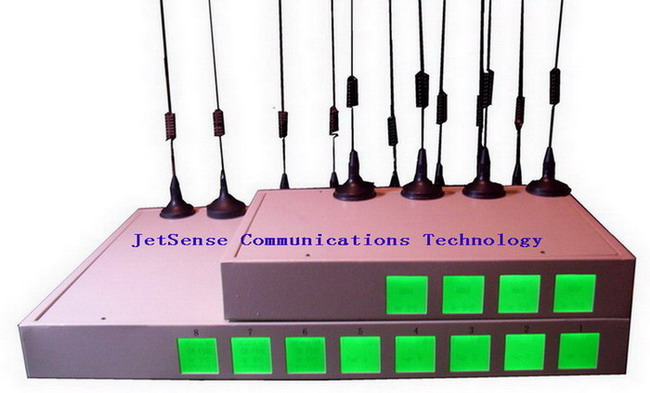 GSM,CDMA 4,8 port LCD channel bank