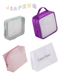 PVC zipper bag with your logo