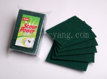 Nylon scouring pad