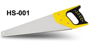 hand saw with plastic handle