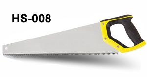 hand saw with plastic handle