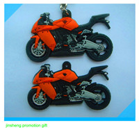 double-sided soft PVC keychain