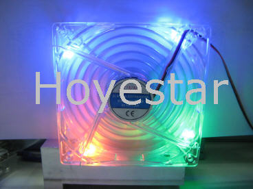 8025/90205/12025 LED color fan