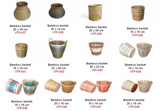 vietnam natural rattan basket