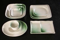 Reactive Glazing Stoneware Dinner Set