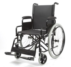 Steel wheelchair