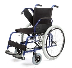 Steel wheelchair