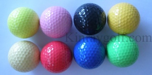 Color Golf Balls