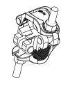 Right angle I-bolt clamp