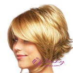 Short Straight Golden Like Rihanna Hairstyles Hair Wig