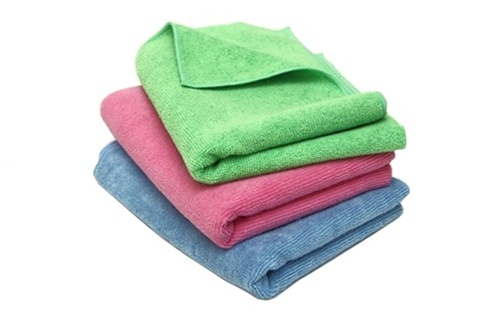 Microfiber cleaning cloth