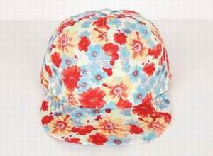 floral baseball cap