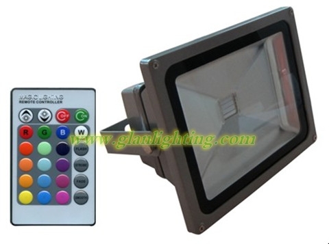 High Brightness & Great waterproof function 20W RGB LED Flood light