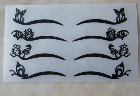 art eyeliner sticker