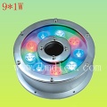 RGB 9w led underwater lamp