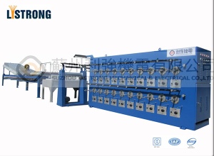 Bare Copper series conduit annealing tinning machine