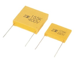 Metallized polyester film capacitor