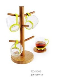 bamboo mug tree