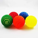 rubber bouncing ball