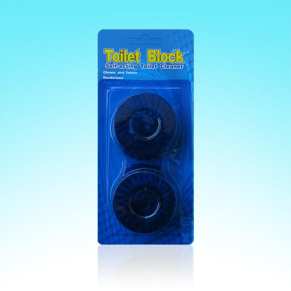 auto blue toilet blocks, blue bubble, toilet bowl cleaner