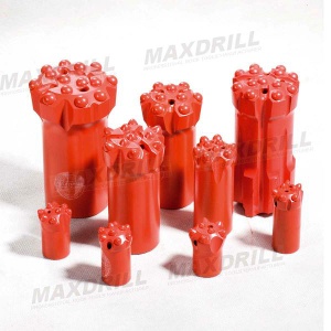 MAXDRILL Thread Button Bit