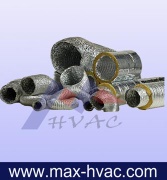 Insulated aluminum flexible duct