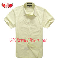 Casual Short Sleeved Mens Shirt