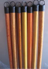 wooden broom stick