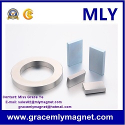 Strong Rare Earth Permanent Neodymium Motor Magnet (Arc Moto Magnet)