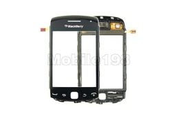 Middleplate With Keypad Keyboard For BlackBerry Torch 2 9810 - Black (OEM)