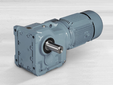 K series helical-bevel geared motor