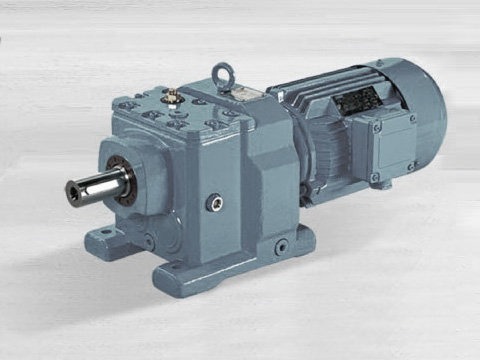 R Series helical geared motors