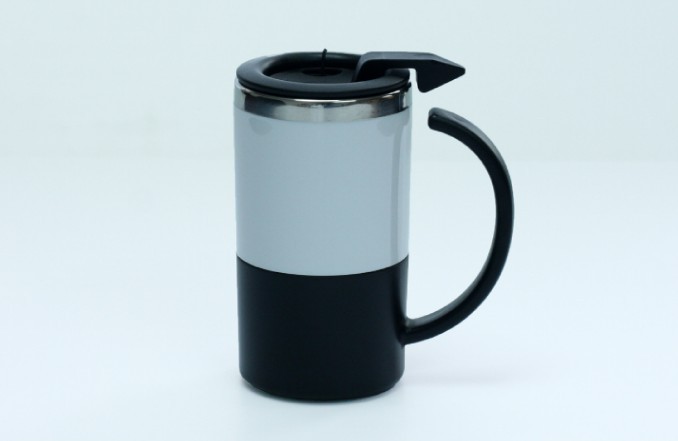 double wall stainless steel mug