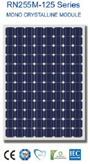 255Watt Nano Coating Solar Panel, 255W Mono Crystalline Solar Panel